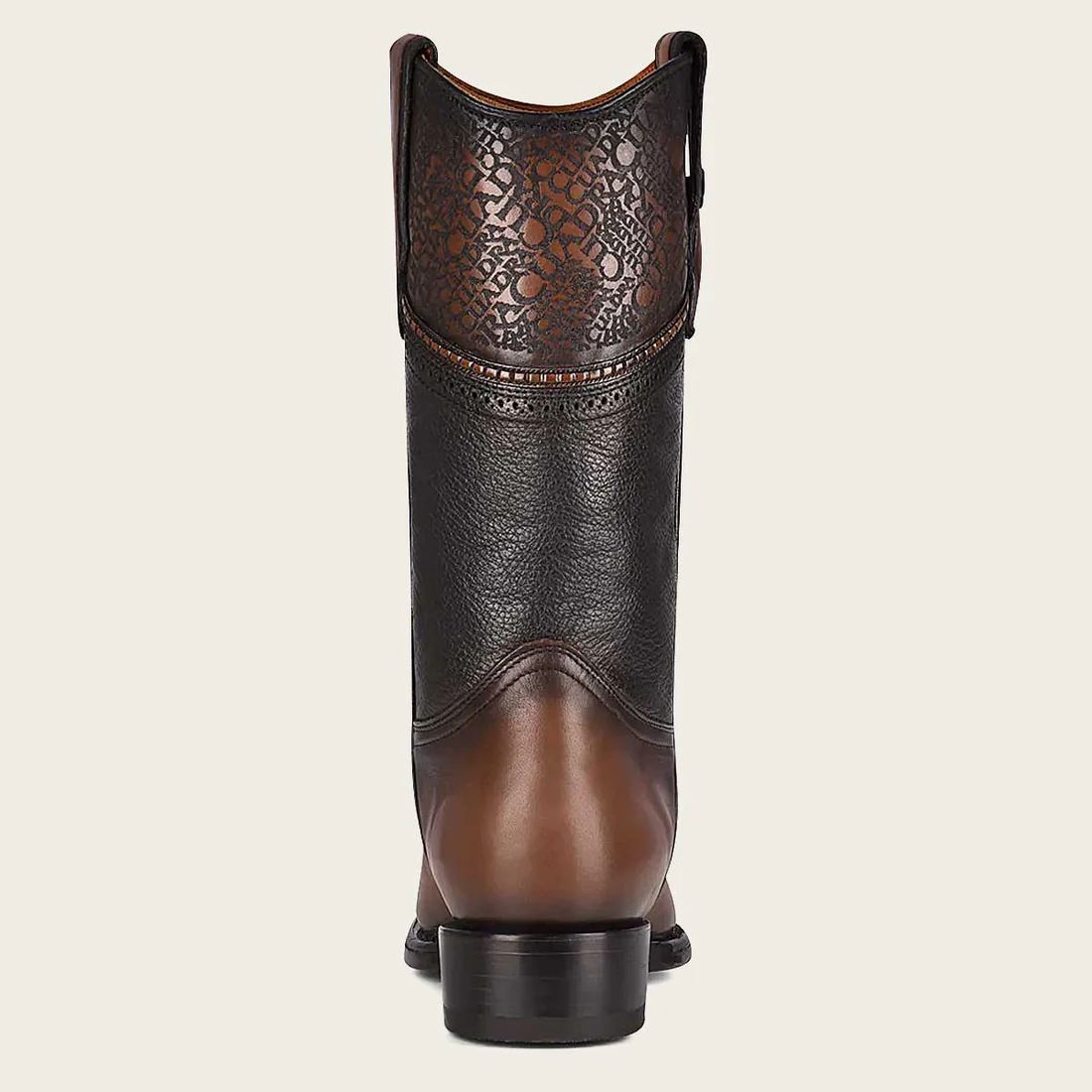 Cuadra | Cowboy Boot With Engraved Detail