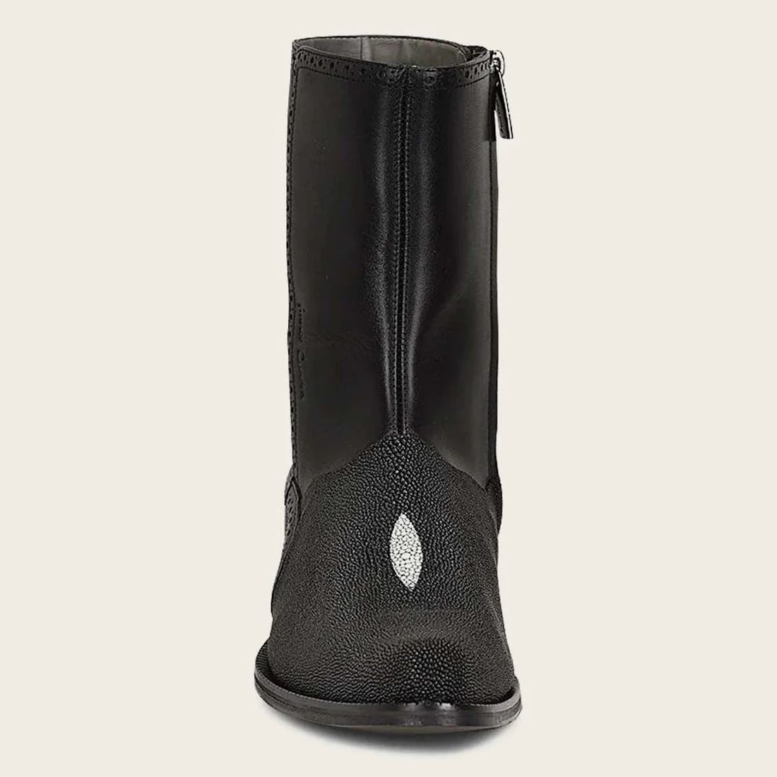 Cuadra | Black Stingray Exotic Leather Boot