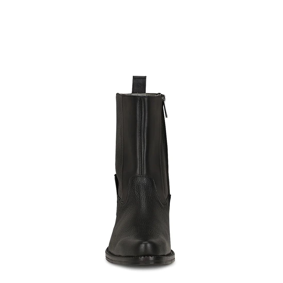 Cuadra | Hand-Painted Black Deer Leather Boot