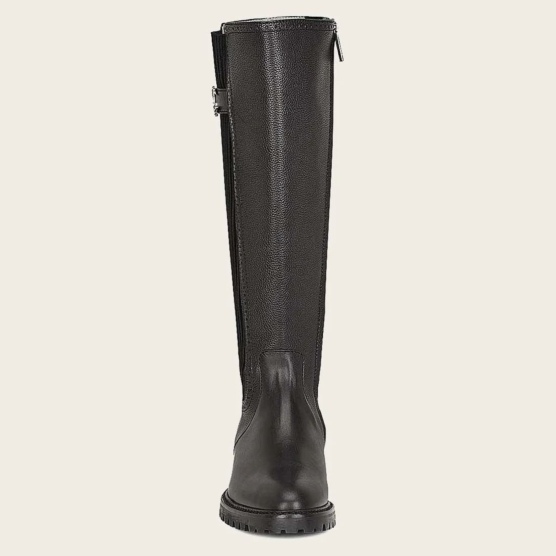 Cuadra | High Boot Black Bovine Leather Boot