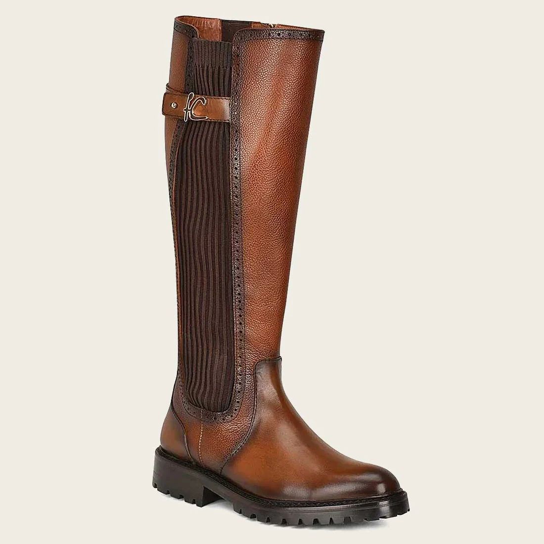 Cuadra | High Boot Honey Bovine Leather Boot