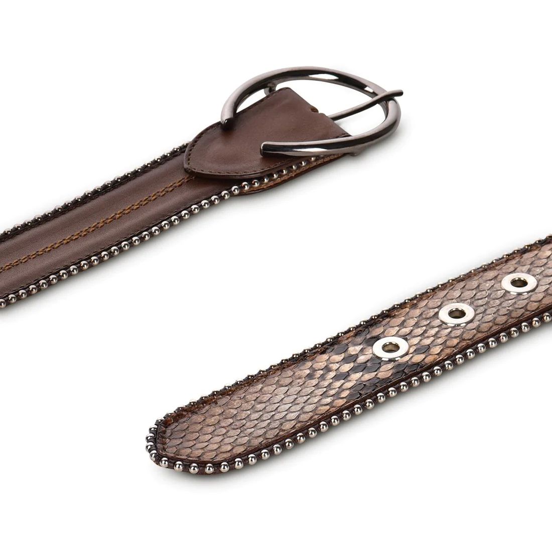 Cuadra | Exotic Honey Leather Belt