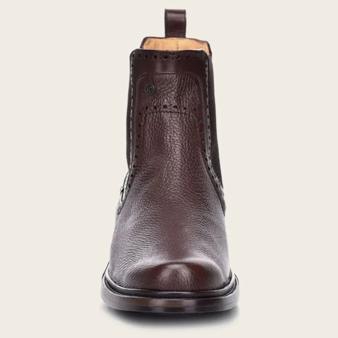 Cuadra | Black Deer Minimalistic Bootie-Deer - Brown