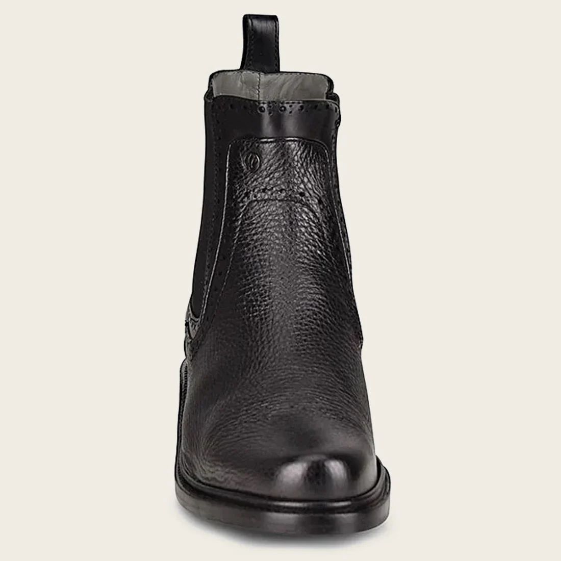 Cuadra | Black Deer Minimalistic Bootie-Deer - Black